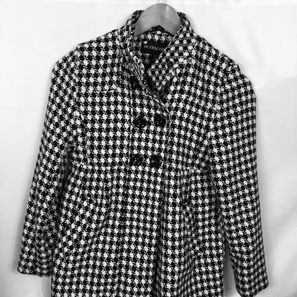 Rothschild girls size 16 coat black and white - Picture 11 of 15